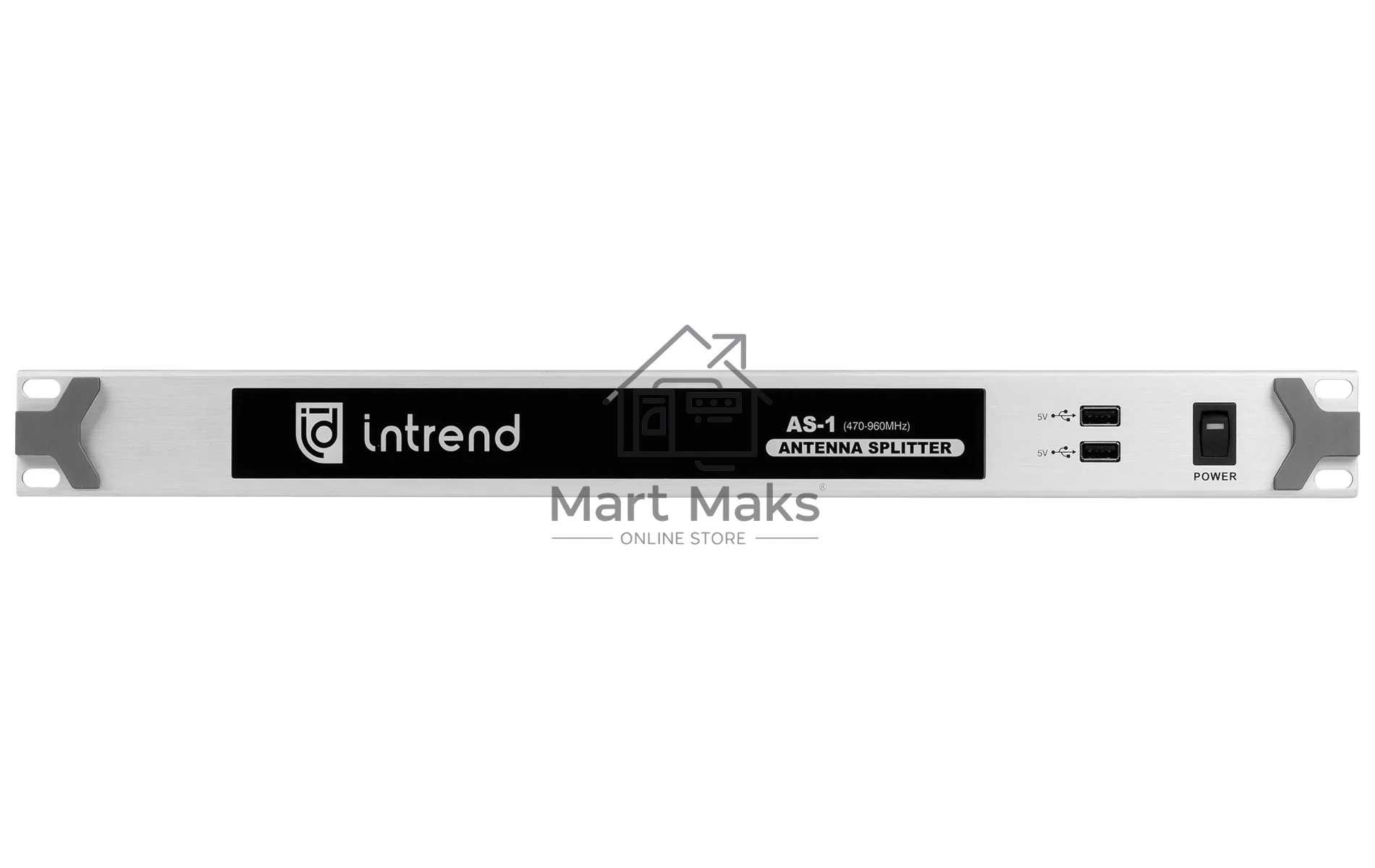 Комплект INTREND ITWMIC-AS-1 из антенного сплитера SPL-1 и двух активных направленных антенн ANT-1, подходит для приемника Rx2-1S