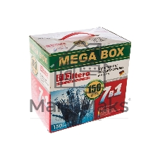 Таблетки для посудомоечных машин Filtero Арт.704 _МегаБокс 7 в 1., уп.150 шт.