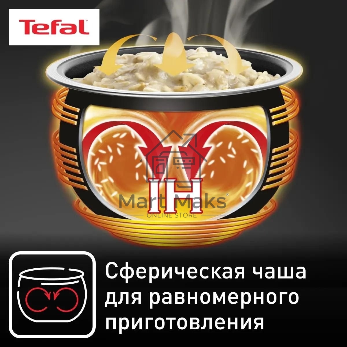 Мультиварка Tefal RK802B32 серый