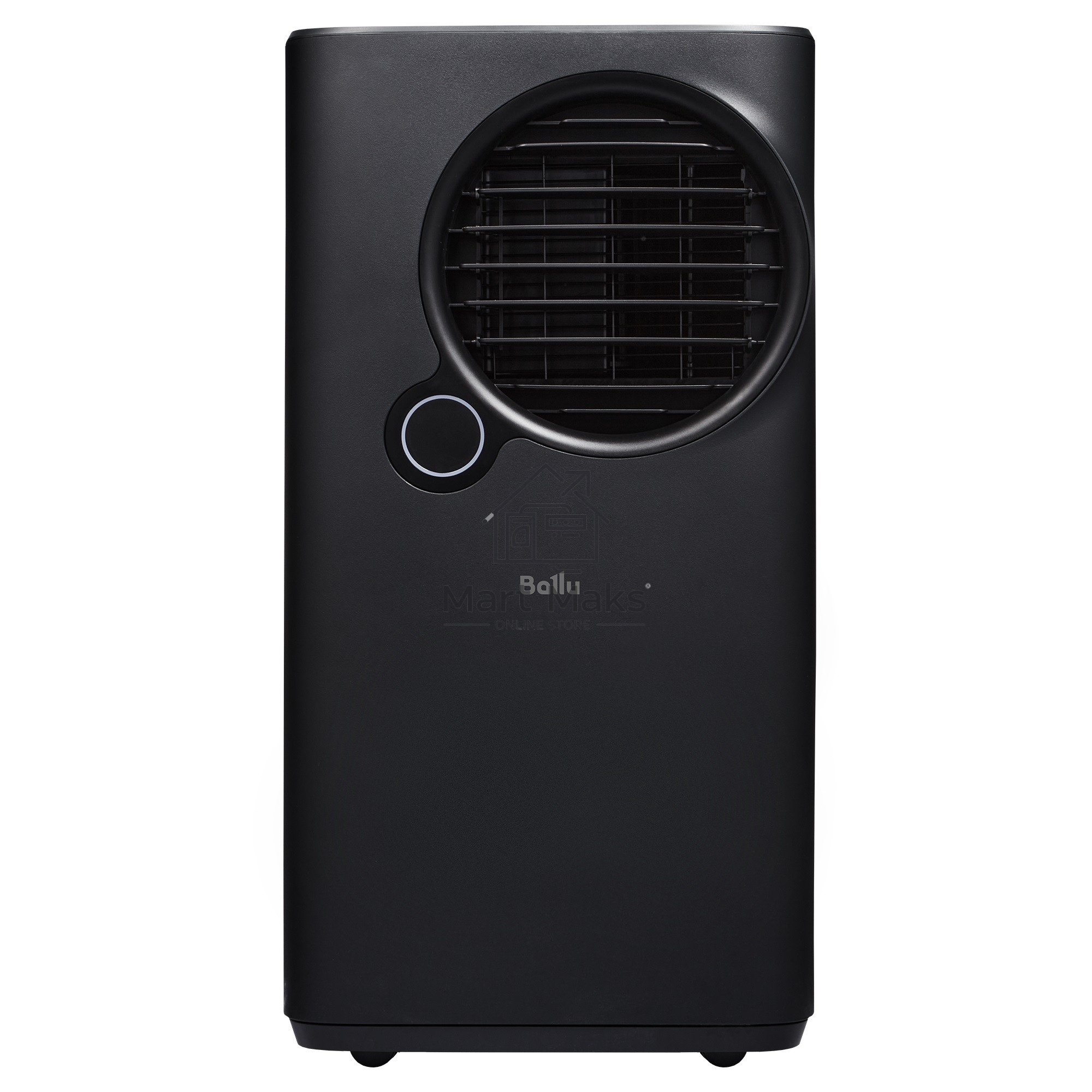 Кондиционер мобильный Ballu Eclipse BPAC-07 EPB/N6 7000 BTU, 18 м², 50 дБ, охлаждение, осушение, черный