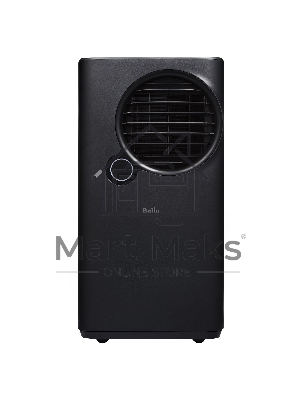 Кондиционер мобильный Ballu Eclipse BPAC-07 EPB/N6 7000 BTU, 18 м², 50 дБ, охлаждение, осушение, черный