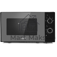 Микроволновая печь Vitek VT-MW2020 черный/хром, 20 л, 700 Вт, переключатели — поворотный механизм
