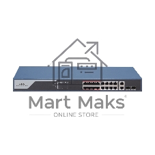 Коммутатор iFLOW F-SW-EM418POE-VM, 16×100 Мбит/с PoE + 2×1 Гбит/с Комбо (RJ45/SFP), настраиваемый