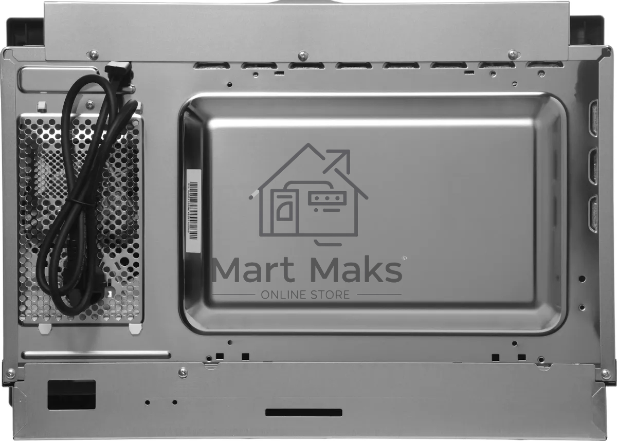 Микроволновая печь встраиваемая Domfy DM2540BW WG белый, 25 л, 900 Вт, переключатели - кнопки/поворотный мехинизм