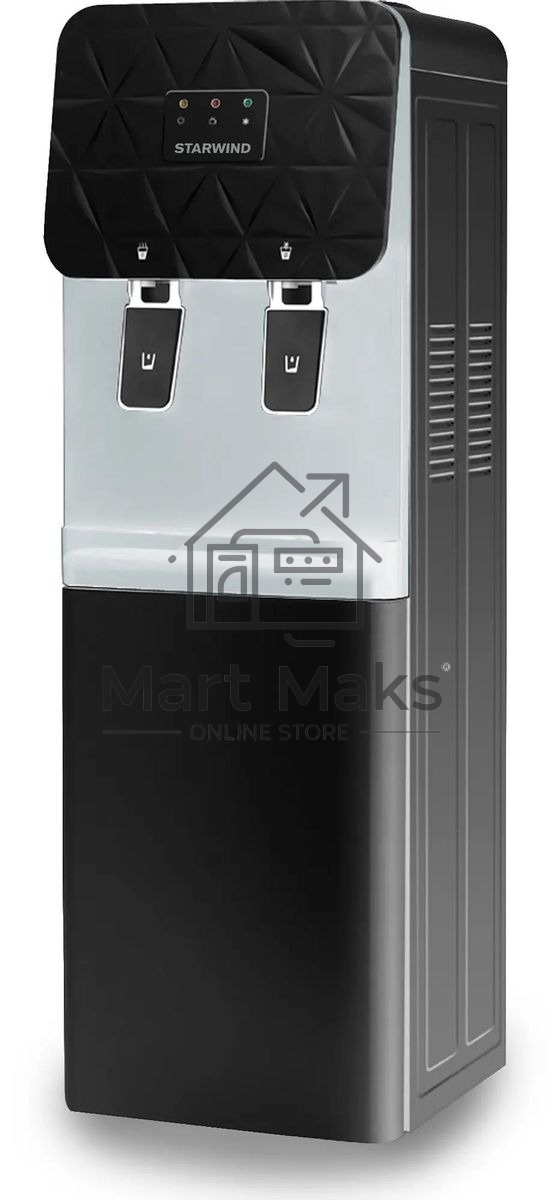 Кулер Starwind SW-1003EB напольный, электронный, черный