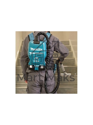 Строительный пылесос MAKITA DVC265ZXU аккумуляторный Li-ion, 36 В, уборка сухая, пылесборник мешок, 2 л, без АКБ, без ЗУ