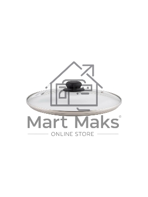 Крышка с ручкой стеклянная MALLONY 26см (987018)