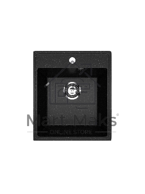 Мойка кухонная PRACTIK PR-M 425-004 черный оникс