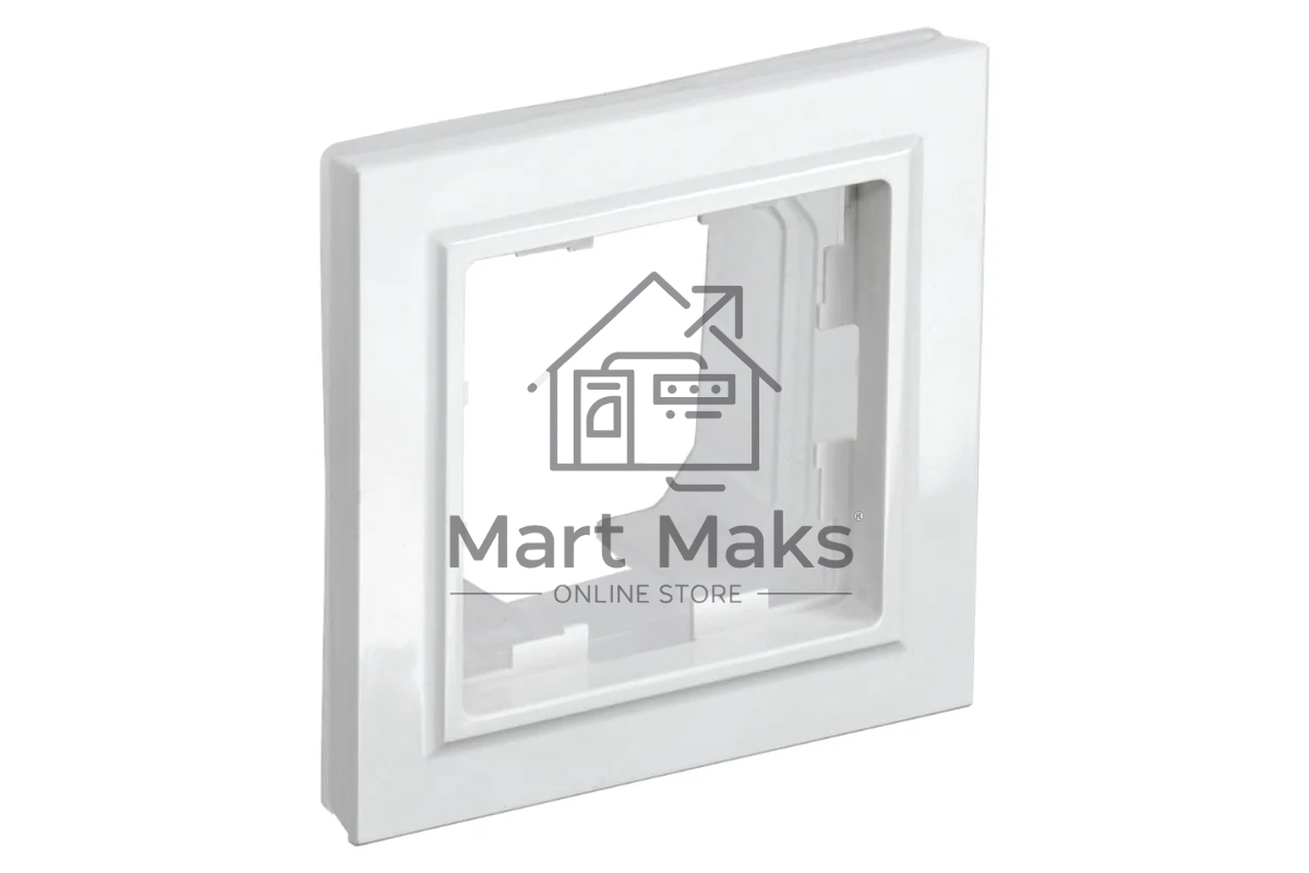 Рамка 1-мест. IEK BRITE IP44 РУ-1-БрБ-44 белый