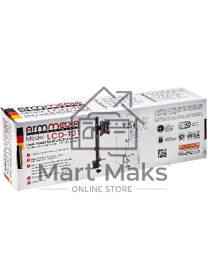 Кронштейн для мониторов Arm Media LCD-T01 черный 15