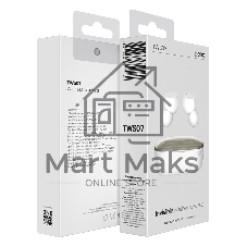 Беспроводные наушники PERO TWS07 INVISIBLE White