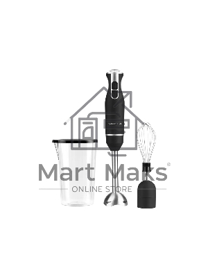 Блендер Galaxy Line GL 2166, черный с серебристым, погружной, 800 Вт, 15000 об/мин