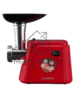 Мясорубка электрическая Starwind SMG3225 1500Вт красный