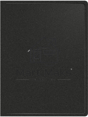 Папка с металлическим зажимом Buro -ECB04CBLACK A4, пластик, 0.5мм, черный