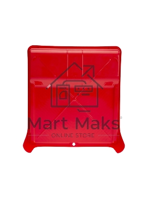 Кюветка (ванночка) малярная 33х35см, красная Rexant