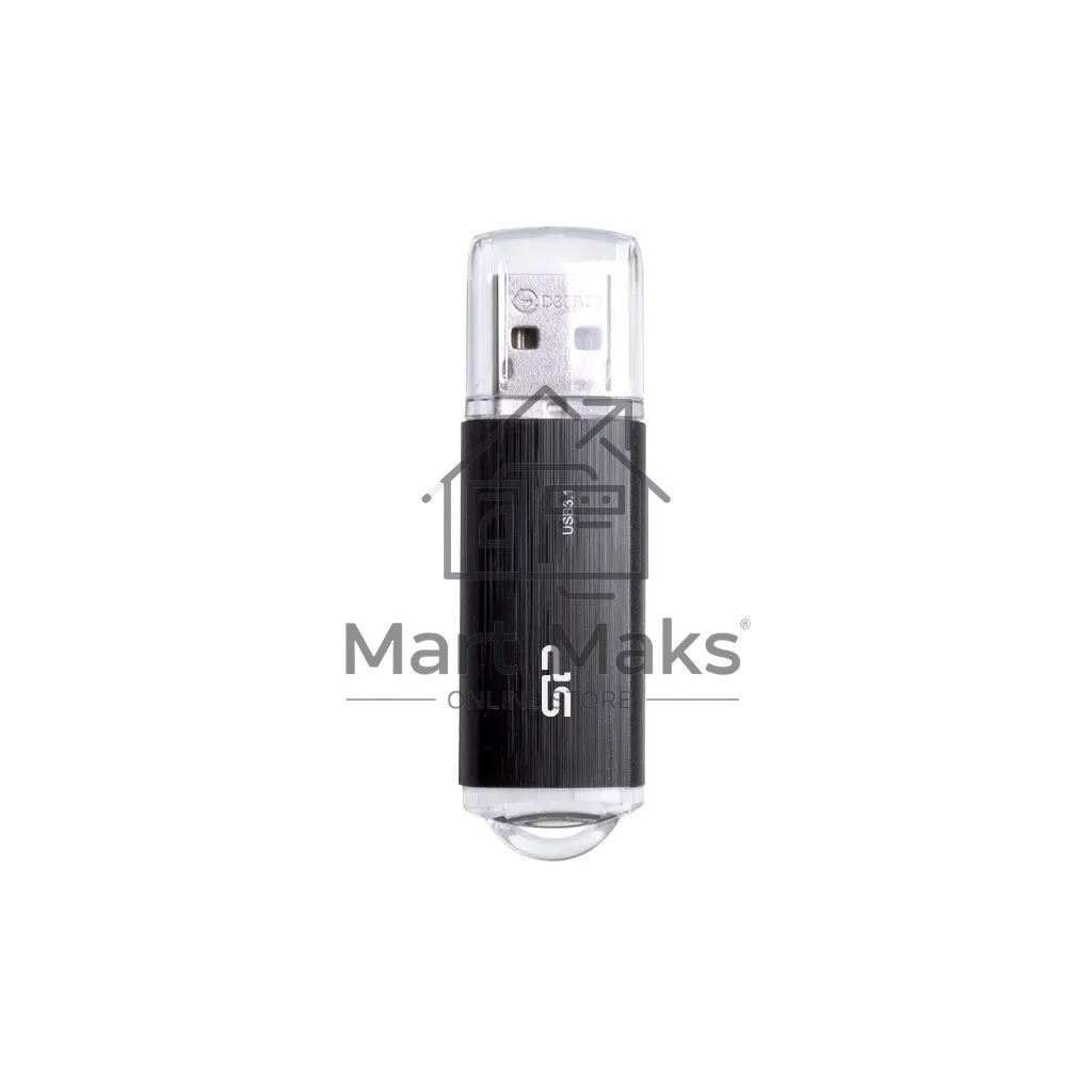 Флешка USB R/W 16GB USB Drive <USB 3.0> Silicon Power Blaze B02 Black (SP016GBUF3B02V1K)