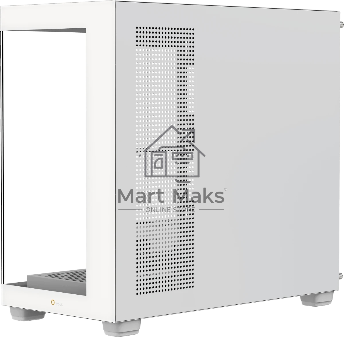 Корпус для ПК Case Ocypus Gamma C52 WH mATX / win / white / no PSU / Tempered Glass 