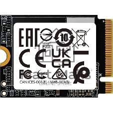 Накопитель SSD NVMe ADATA XPG GAMMIX S55, 512Gb, PCIe 4.0 x4, 2230, R/W 5000/3000 Мбайт/сек