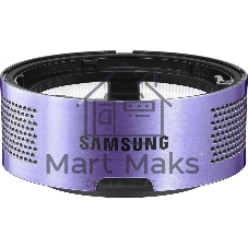 Пылесос вертикальный Samsung VS15A6031R4/EV фиолетовый/черный, питание от аккумулятора, 150 Вт, уборка сухая, пылесборник 0.8 л, работа от АКБ max 40 мин.