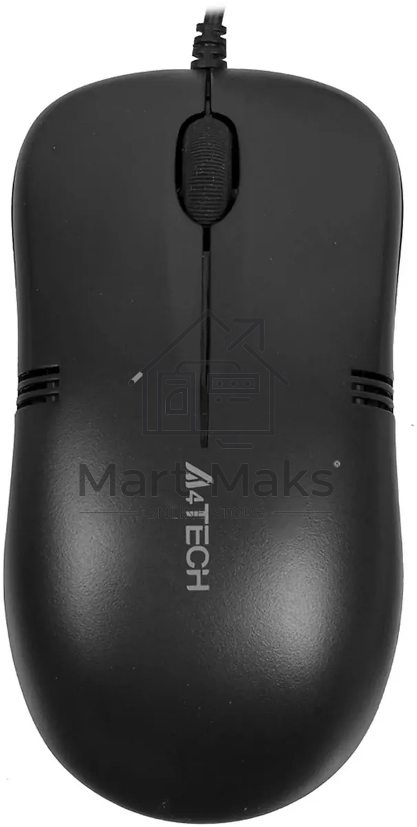 Мышь проводная A4Tech OP-560NUS черный, 1200 dpi, USB, кнопки - 3