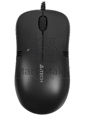 Мышь проводная A4Tech OP-560NUS черный, 1200 dpi, USB, кнопки - 3
