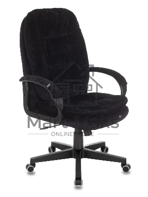 Кресло руководителя Бюрократ CH-868N Fabric черный Light-20, крестовина пластик