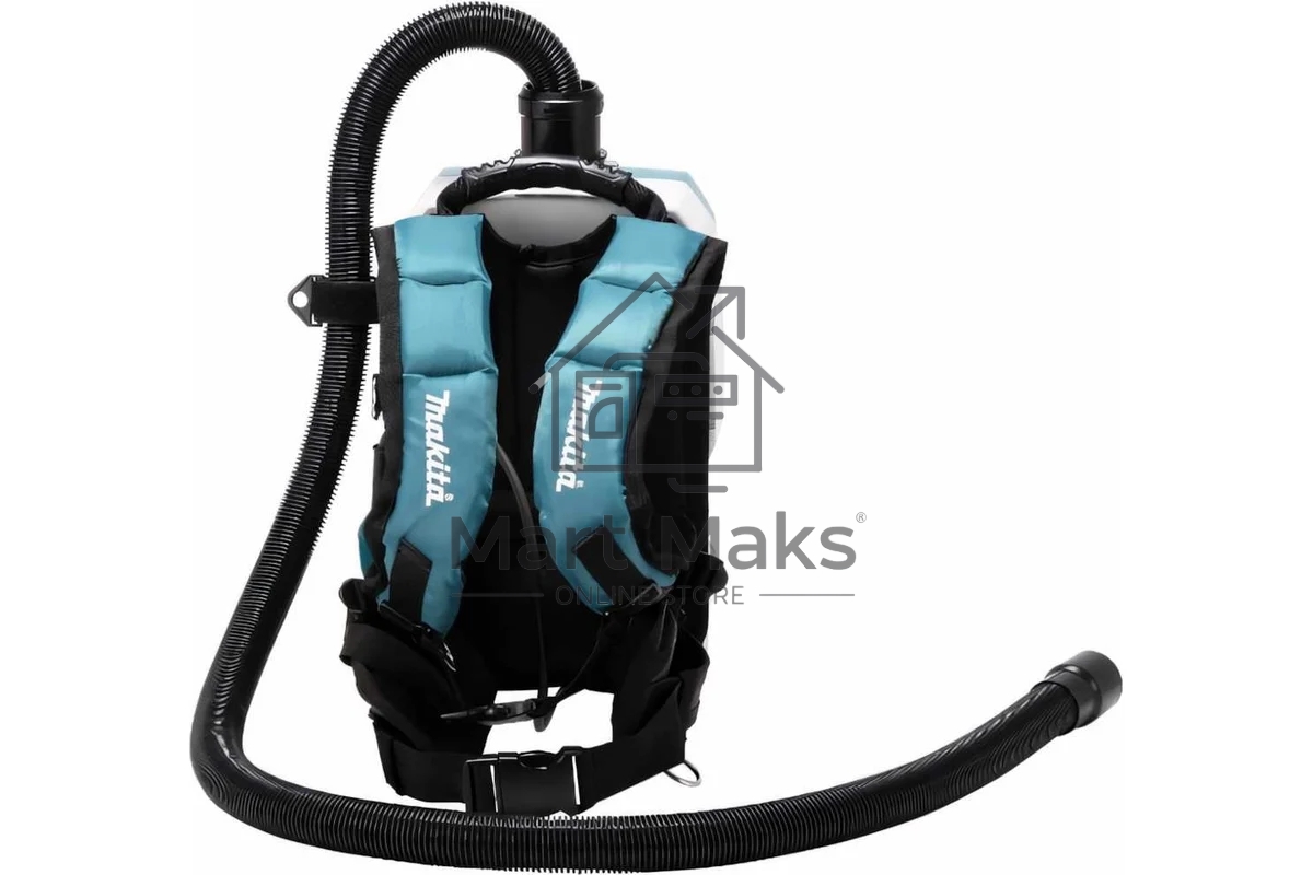 Строительный пылесос MAKITA DVC265ZXU аккумуляторный Li-ion, 36 В, уборка сухая, пылесборник мешок, 2 л, без АКБ, без ЗУ