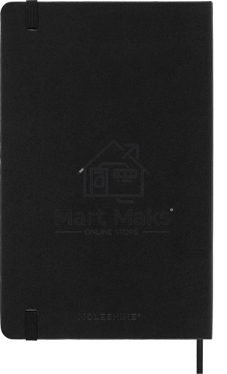 Ежедневник Moleskine ACADEMIC Large 130х210 мм, датированный на 18 месяцев, 592 страниц, черный