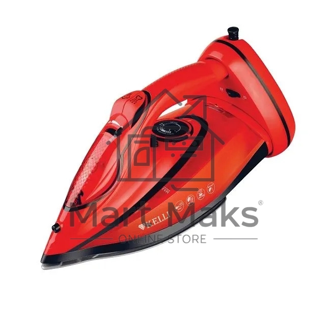 Утюг KELLI KL-1650К красный