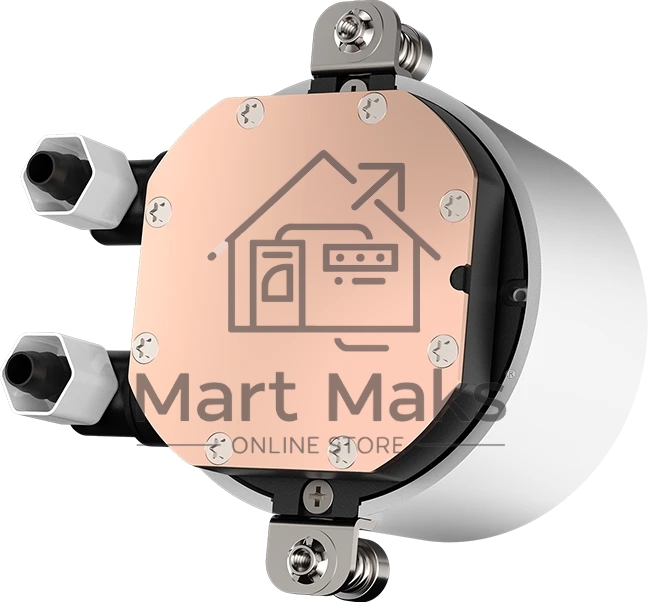 Система охлаждения PCCooler DA240 ARGB WH (270W, 240мм, белый, ARGB/ Fans: 2x120мм, 73.6CFM, -dBA, 1800RPM/ Pump height 55мм, -dBA, 3000RPM, Rad thickness 27мм/ S: 1851, 1700, 1200, 20XX, 115X, AM5, AM4)