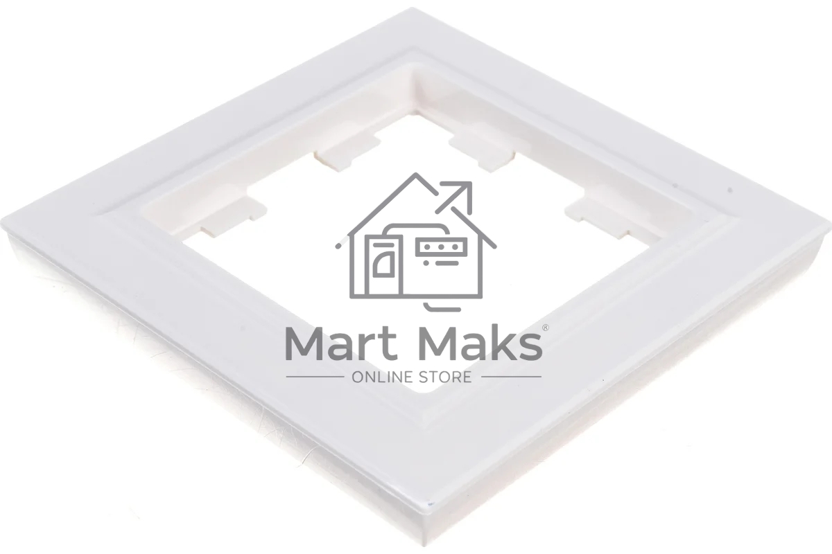 Рамка 1-мест. IEK BRITE РУ-1-БрБ белый