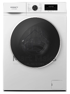 Стиральная машина KRAFT KF-MBDS8147W белый, загрузка фронтальная 8 кг, 1400 об/мин, класс: А+++