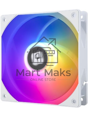 Кулер для корпуса Thermalright TL-C12RW-S V2 Reverse (120x120x25mm, 4-pin PWM, ARGB, 58CFM, 25.6dBA, 1500RPM, White)