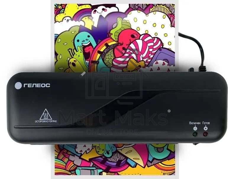 Ламинатор Гелеос ЛМ_А4C, 2 вала, A4, 150мкм, 300 мм/мин