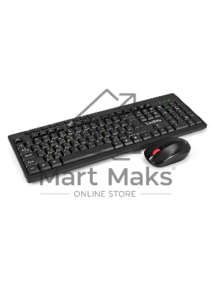 Комплект клавиатура+мышь ExeGate Professional Standard Combo MK260 беспроводной, USB, 1200 DPI, чёрный