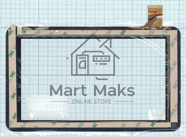 Сенсорное стекло (тачскрин) для DNS AirTab E76 HK70DR2201. черное