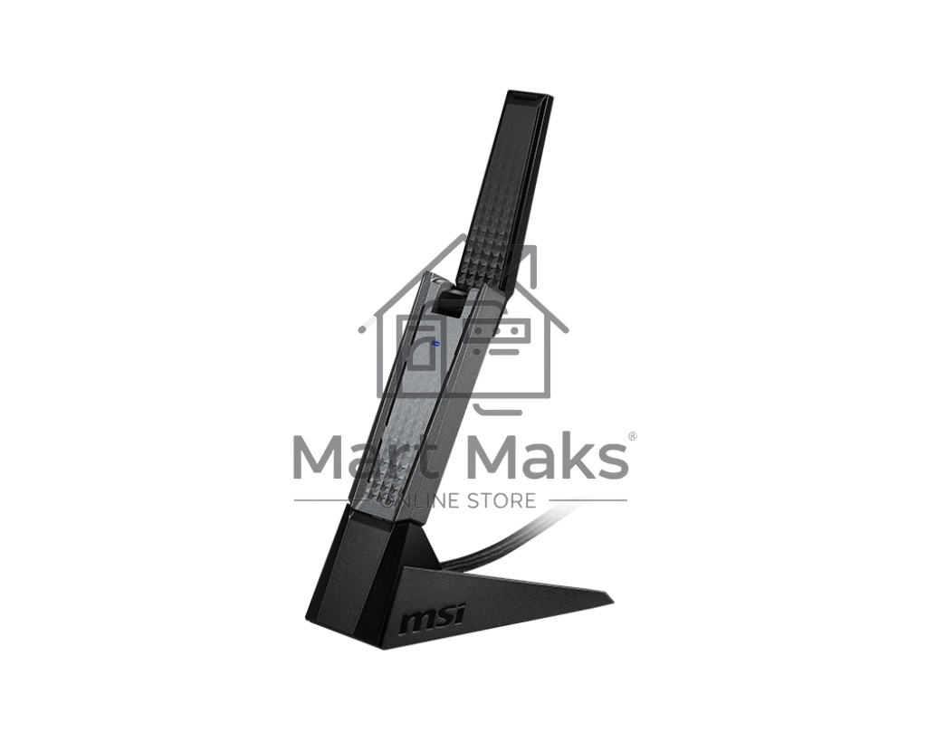 Беспроводной роутер MSI Сетевая карта 574 Мбит/с Wi-Fi 5 Wi-Fi 6 IEEE 802.11a IEEE 802.11b IEEE 802.11g IEEE 802.11n Наличие USB 3.0 USB 3.2 AX1800
