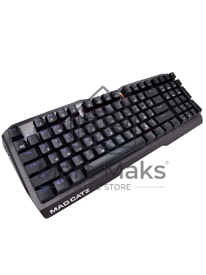 Игровая клавиатура Mad Catz S.T.R.I.K.E. 13 US БЕЗ РУССКОЙ РАСКЛАДКИ черная (CHERRY MX RED Switch, 96 кл., RGB подсветка, USB)