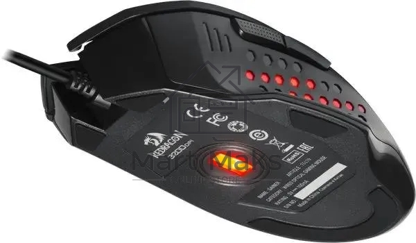 Мышь проводная REDRAGON Gainer черный, 3200 dpi, USB, кнопки - 6