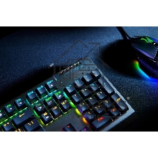 Клавиатура Razer BlackWidow V4 X Green Switch проводная, USB Type-A, чёрный (РУ раскладка)