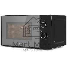 Микроволновая печь Vitek VT-MW2020 черный/хром, 20 л, 700 Вт, переключатели — поворотный механизм