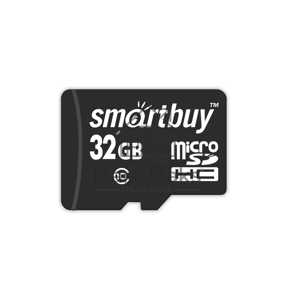 Флеш карта Micro SDHC 32Gb Smartbuy Class 10, адаптер в комплектеLE