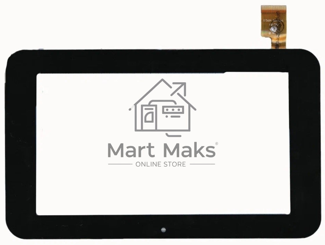 Сенсорное стекло (тачскрин) TPC0185 ver2.0, черное