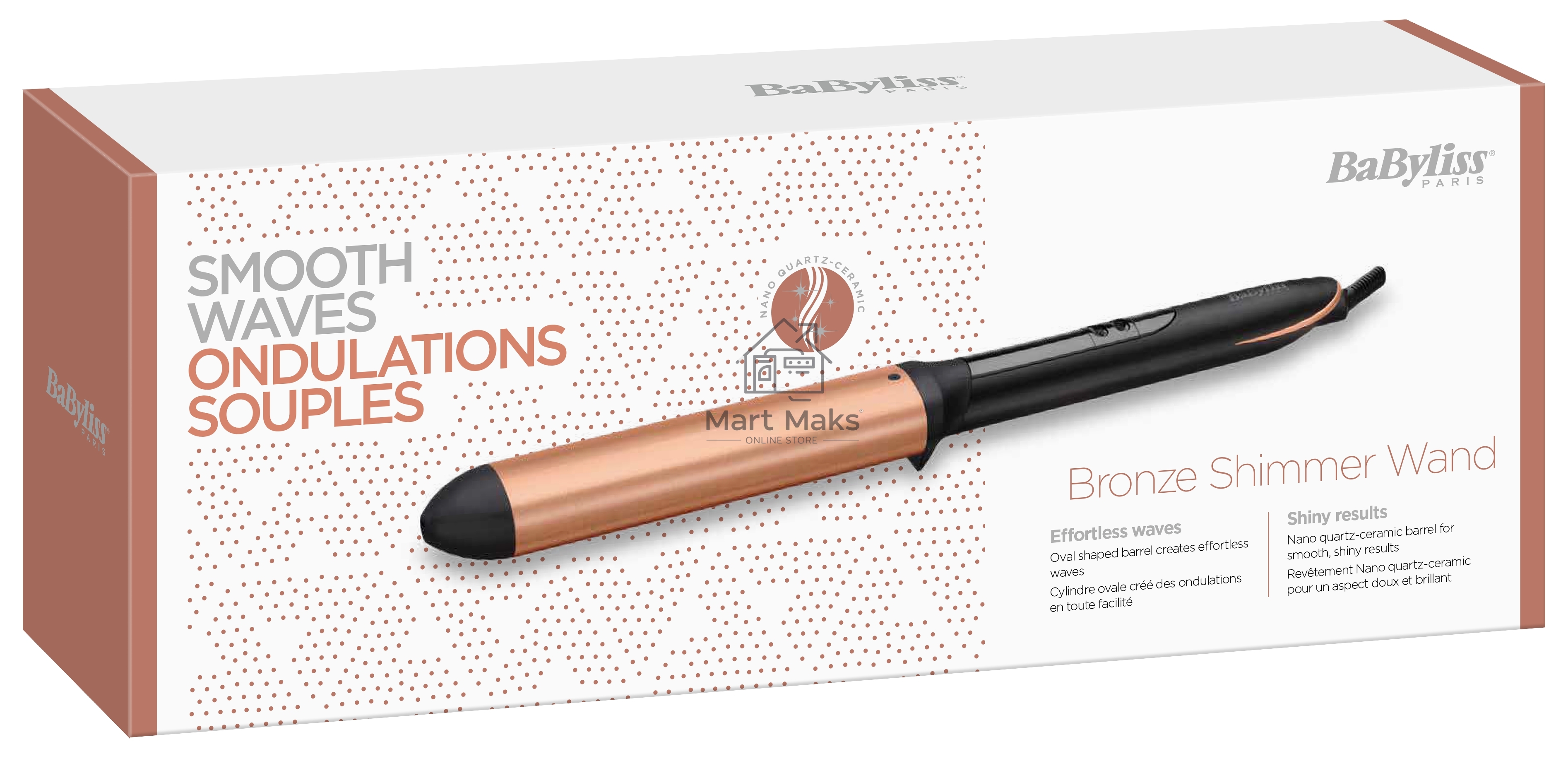 Щипцы для завивки волос BABYLISS C456E