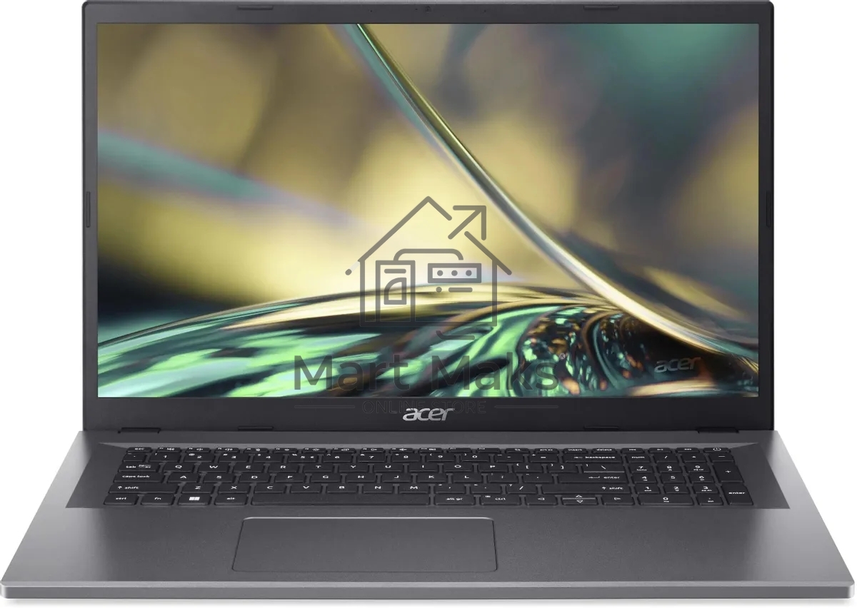 Ноутбук Acer Aspire 3 A317-55P-C3XL серебристый N100 8Gb SSD 512Gb Intel UHD Graphics 17.3