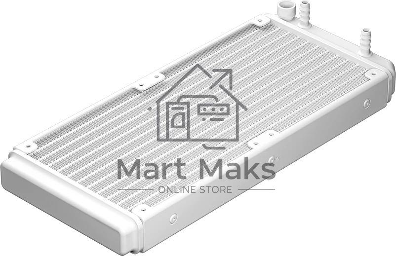 Система охлаждения PCCooler DA240 ARGB WH (270W, 240мм, белый, ARGB/ Fans: 2x120мм, 73.6CFM, -dBA, 1800RPM/ Pump height 55мм, -dBA, 3000RPM, Rad thickness 27мм/ S: 1851, 1700, 1200, 20XX, 115X, AM5, AM4)