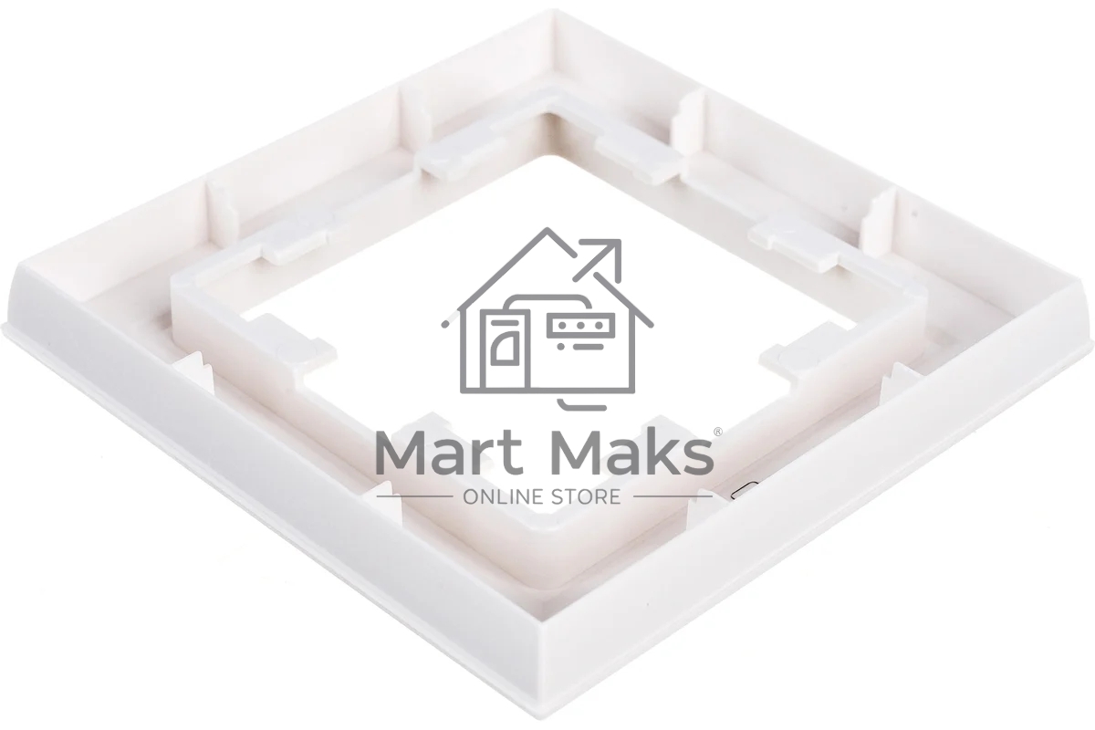 Рамка 1-мест. IEK BRITE РУ-1-БрБ белый