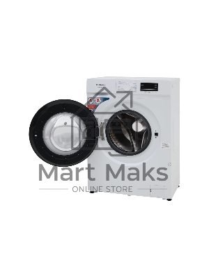 Стиральная машина KRAFT KF-MBDS8147W белый, загрузка фронтальная 8 кг, 1400 об/мин, класс: А+++