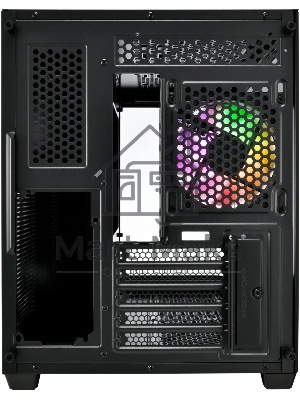 Компьютерный корпус FSP mATX Minitower S380-BA, черный