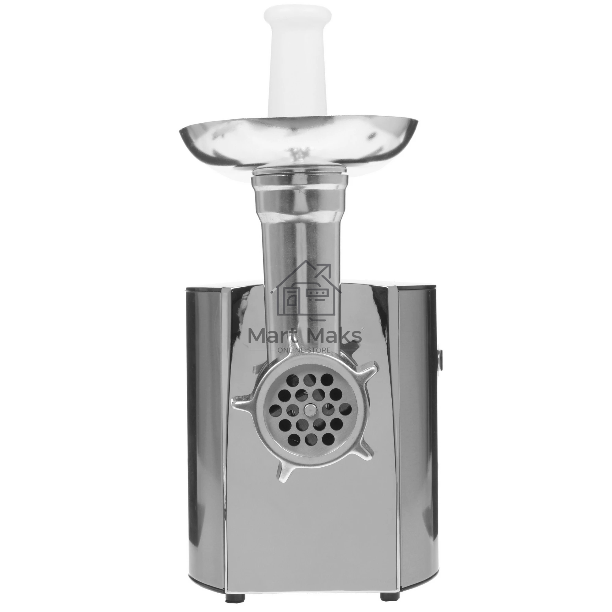 Мясорубка электрическая Galaxy Line GL 2400, серебристый, 1200 Вт, корпус из нержавеющей стали, функция 